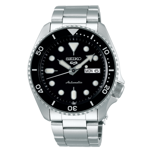 Seiko 5 Sports Sports Style Stainless Steel / Black / Bracelet